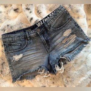 Volcom Stoned distressed shorts